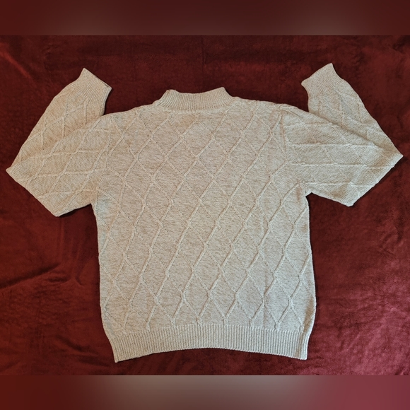 Alfred Dunner Embroidered Knit Mock Turtleneck Petite Medium - Picture 7 of 8